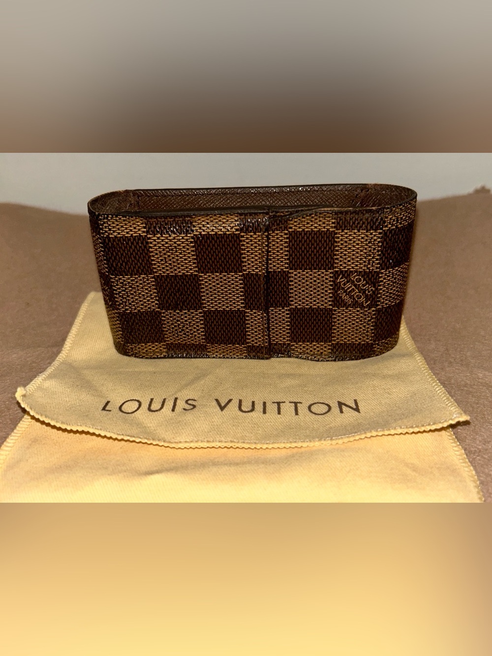Louis Vuitton Damier Ebene
Cigarette Case (model N63024). Dusty included - Picture 1 of 7